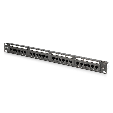 Digitus CAT 6, Klasse E Patch Panel, ungeschirmt