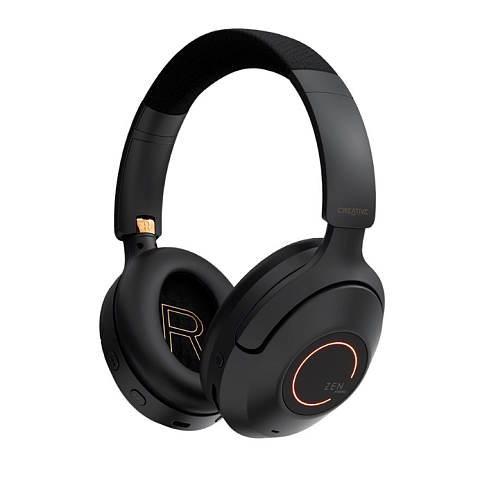 Creative Labs Zen Hybrid Pro Kopfhörer Kabellos Kopfband Anrufe/Musik USB Typ-C Bluetooth Schwarz
