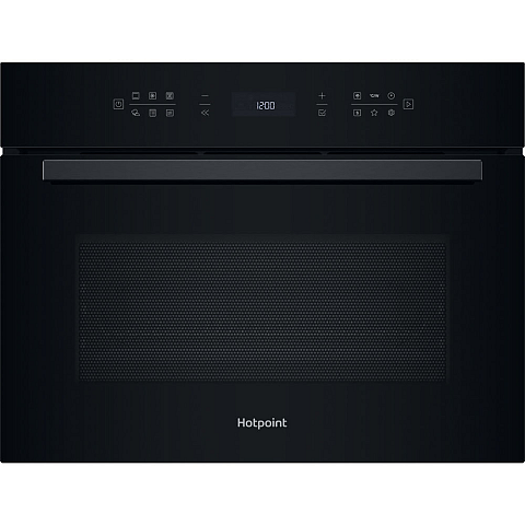 Hotpoint HCW6O7HTSBUK Schwarz Kombi-Mikrowelle Integriert 53 l 950 W