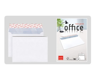 Elco 74492.12 Briefumschlag B6 (125 x 176 mm) Weiß 25 Stück(e)