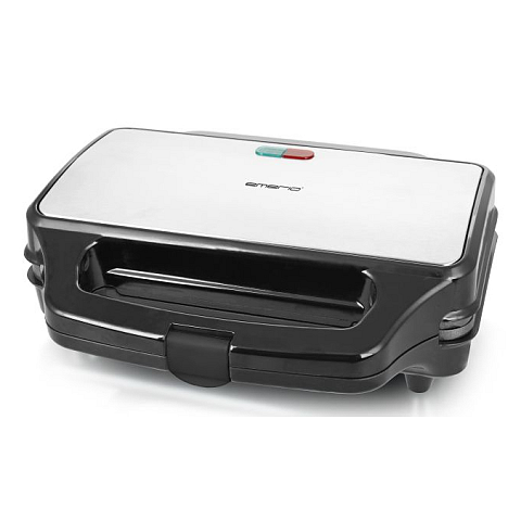 Emerio ST-109562.17 Sandwich-Toaster 900 W Schwarz, Silber