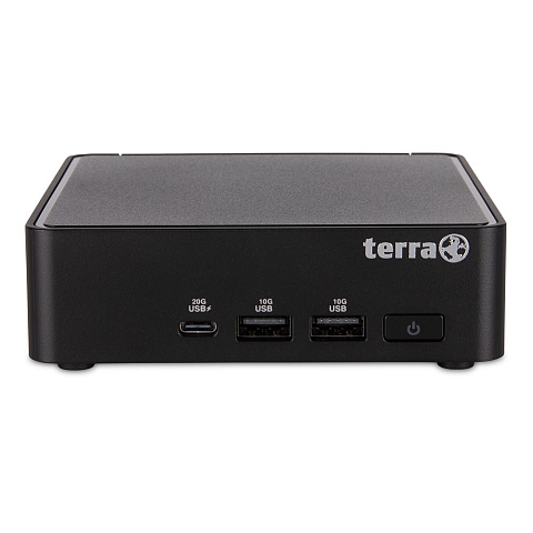 TERRA PC-Micro 5000 SILENT GREENLINE Intel Core 3 100U 8 GB DDR5-SDRAM 500 GB SSD Micro PC Schwarz
