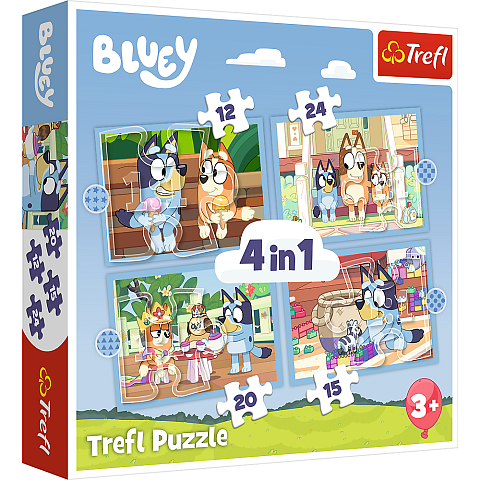 Trefl Bluey and his world Puzzlespiel 12 Stück(e) Cartoons