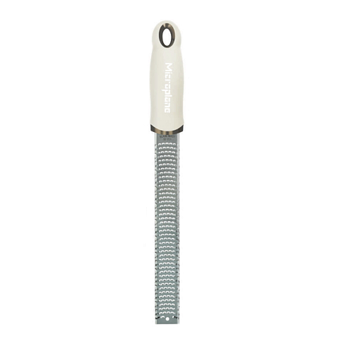 Microplane Zester Raspel-Reibe Beige, Edelstahl