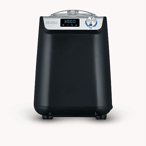Severin EZ 7407 Eismaschine Kompressor Eismaschine 1,2 l 135 W Schwarz, Edelstahl