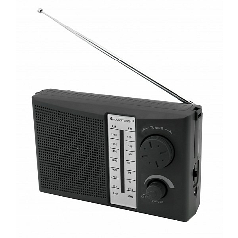 Soundmaster TR490SW Tragbar Analog Schwarz