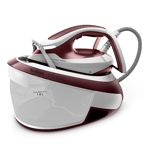Tefal Express Vision SV8150 2800 W 1,8 l Durilium AirGlide Autoclean soleplate Rot, Weiß