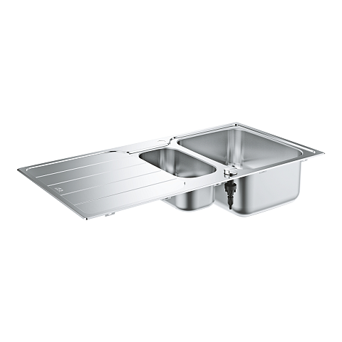 GROHE K500 Aufsatzwanne Rechteckig Edelstahl