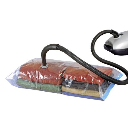 WENKO 3792730100 Aufbewahrungsbeutel für Kleidung Transparent