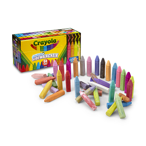 Crayola 51-2064G Straßenmalkreide 64 Stück(e)