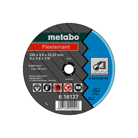 Metabo 616123000 Winkelschleifer-Zubehör Schneidedisk