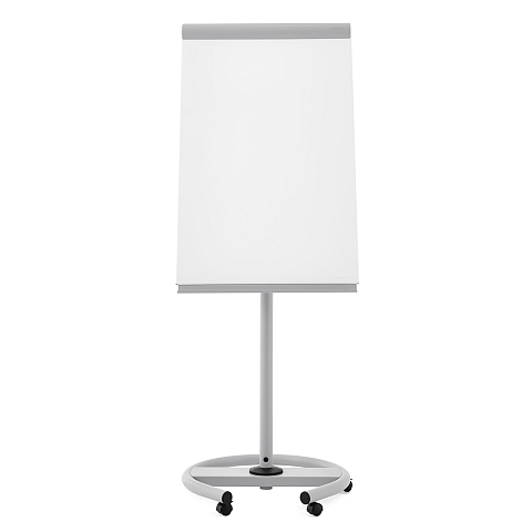 Magnetoplan 12270F13 Flipchart Freistehend Metall Grau, Weiß