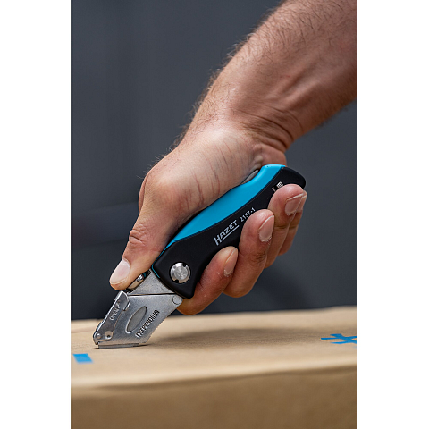 HAZET 2157-1 Taschenmesser Schwarz, Blau