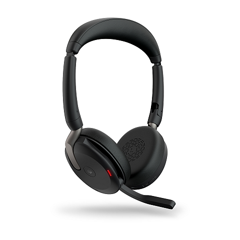 Jabra Evolve2 65 Flex Kopfhörer Verkabelt & Kabellos Kopfband Büro/Callcenter USB Typ-C Bluetooth Schwarz