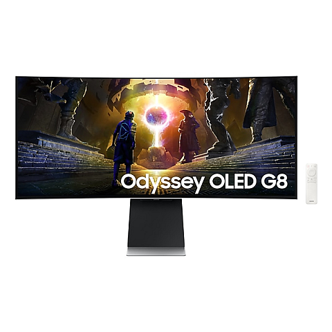 Samsung LS34DG850SUXDU Computerbildschirm 86,4 cm (34") 3440 x 1440 Pixel OLED Silber