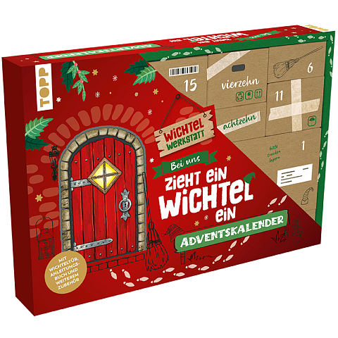 TOPP Verlag Bei uns zieht ein Wichtel ein - Adventskalender