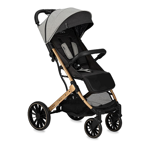 MoMi Estelle Dakar Leopard All Terrain-Kinderwagen 1 Sitz(e) Schwarz, Grau