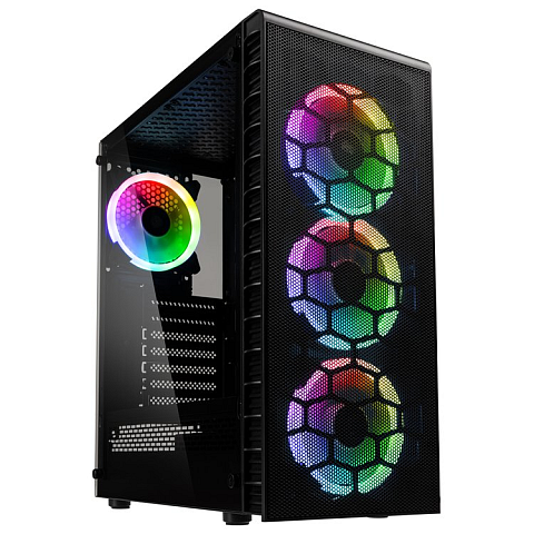 Kolink Observatory Lite Mesh Midi Tower Schwarz