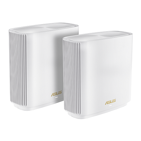 ASUS ZenWiFi AX (XT9) AX7800 2er Set Weiß Tri-Band (2,4 GHz / 5 GHz / 5 GHz) Wi-Fi 6 (802.11ax) 4 Intern