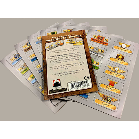Asmodee Terraforming Mars: Milestones and Awards Brettspiel