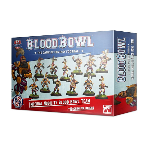 Games Workshop Imperial-Nobility-Team für Blood Bowl: The Bögenhafen Baronsg
