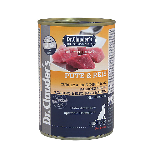 Dr.Clauder‘s Selected Meat Pute & Reis