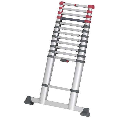 Hailo FLEXLINE 380 Teleskop-Leiter Aluminium