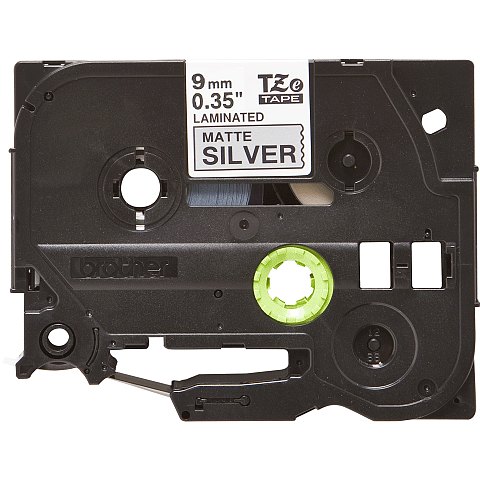 Brother TZE-M921 Etiketten erstellendes Band Schwarz auf Metallic