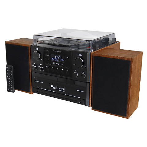 Soundmaster MCD5600BR Home-Stereoanlage 10 W Schwarz, Holz