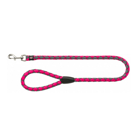 TRIXIE 143411 1 m Fuchsie, Graphit Hund Standardleine