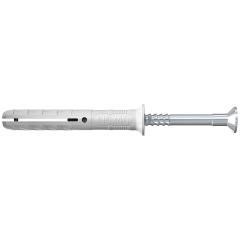 Fischer 50374 Schraubanker/Dübel 50 Stück(e) Schrauben- & Dübelsatz 60 mm