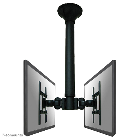 Neomounts FPMA-C200D Doppel Monitor-/TV-Deckenhalterung 10-40" - H 64-104 cm
