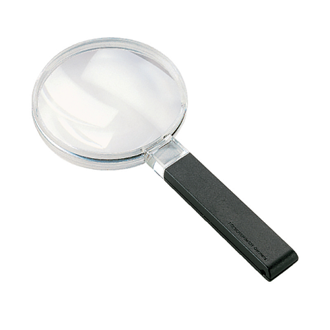 Eschenbach 2642-100 Vergrößerungsglas Schwarz, Transparent