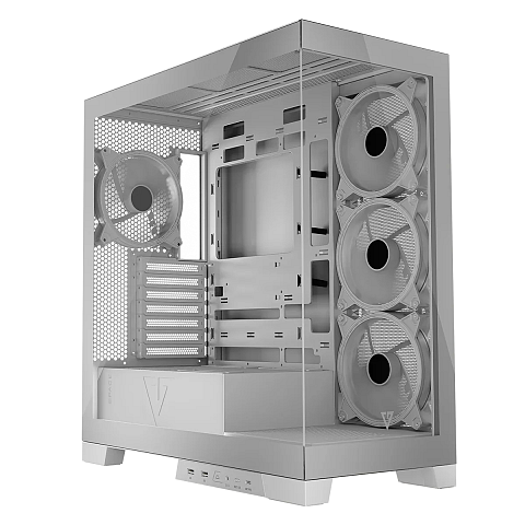 Modecom Volcano SPACE APEX ARGB MIDI Midi Tower Weiß