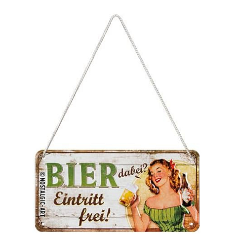 Nostalgic Art 45104989 Dekoratives Schild & Tafel für drinnen Metall Mehrfarbig