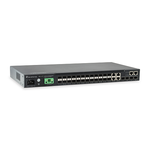 LevelOne GTL-2872 Netzwerk-Switch Managed L3 Schwarz