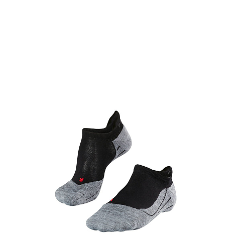 Falke RU4 Männlich Keine Showsocken Schwarz, Grau