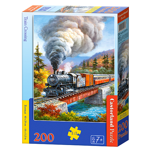 Castorland B-222070 Puzzle Puzzlespiel 200 Stück(e) Zug