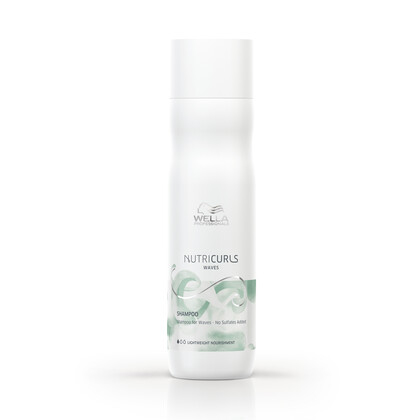 Wella Nutricurls Shampoo 250 Ml Professionell Frauen