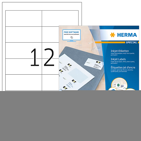 HERMA 10781 Druckeretikett