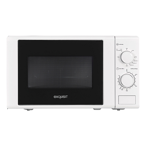 Exquisit MW900-030G Weiß Grill-Mikrowelle Arbeitsplatte 20 l 700 W