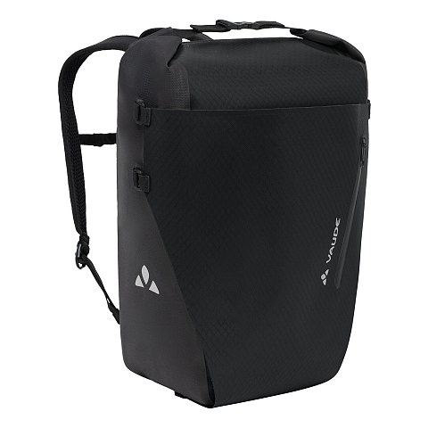 VAUDE 48260 Hinten Fahrrad-Rucksack 26 l Polyester, Polyurethan Schwarz
