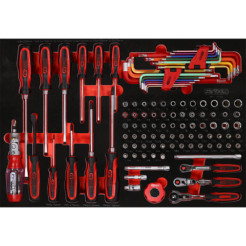 KS Tools 811.0105 Steckdosen/Steckdosen-Set Steckschlüssel-Satz