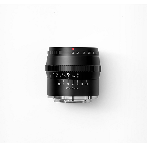 TTArtisan APS-C 50mm F1.2 MILC Schwarz