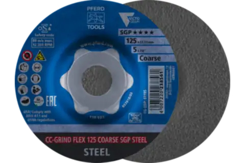PFERD CC-GRIND grinding discs FLEX SGP STEEL 10 Stück(e)