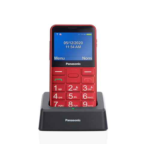 Panasonic KX-TU155EXRN Handy 6,1 cm (2.4") 102 g Rot Kamera-Handy