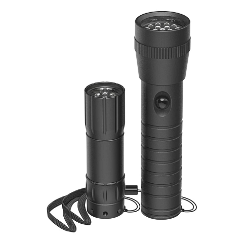 Hama FL-DUO Schwarz Taschenlampe LED