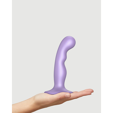 Strap-on-me 6016800 Vibrator Umschnalldildo Analverkehr, Vaginaler Sex Lila Silikon 140 mm 3,3 cm