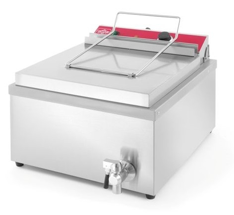 Hendi 205914 Fritteuse Einzelbild 12 l Eigenständig Silber