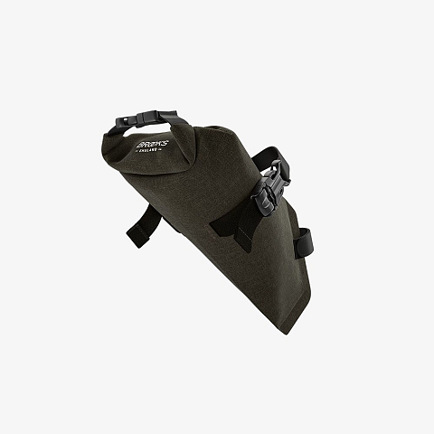 Brooks Scape Sattel Fahrradtasche 1 l Schwarz, Grau